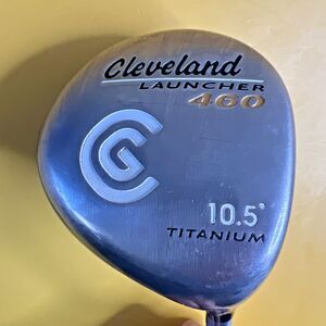 Cleveland Launcher 460 Titanium Driver 10.5° Stiff Flex Launcher Gold RH